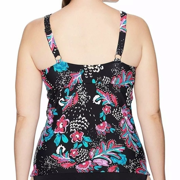 Anne Cole Twist Tankini Top - Picture 4 of 4